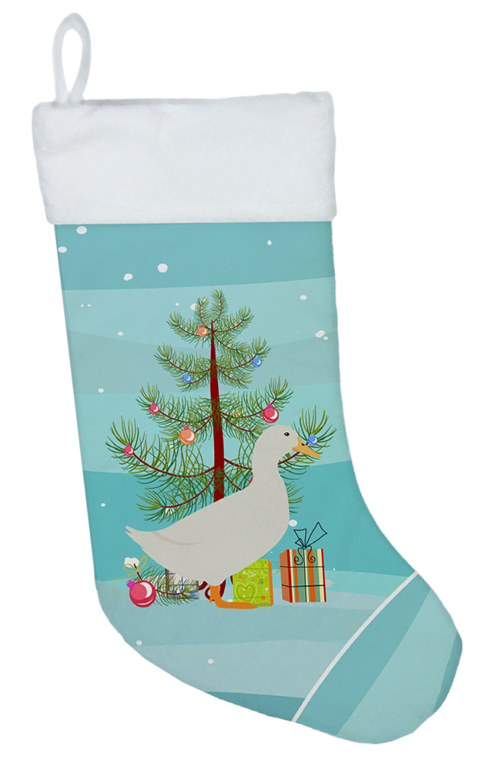 American Pekin Duck Christmas Christmas Stocking BB9227CS  the-store.com.