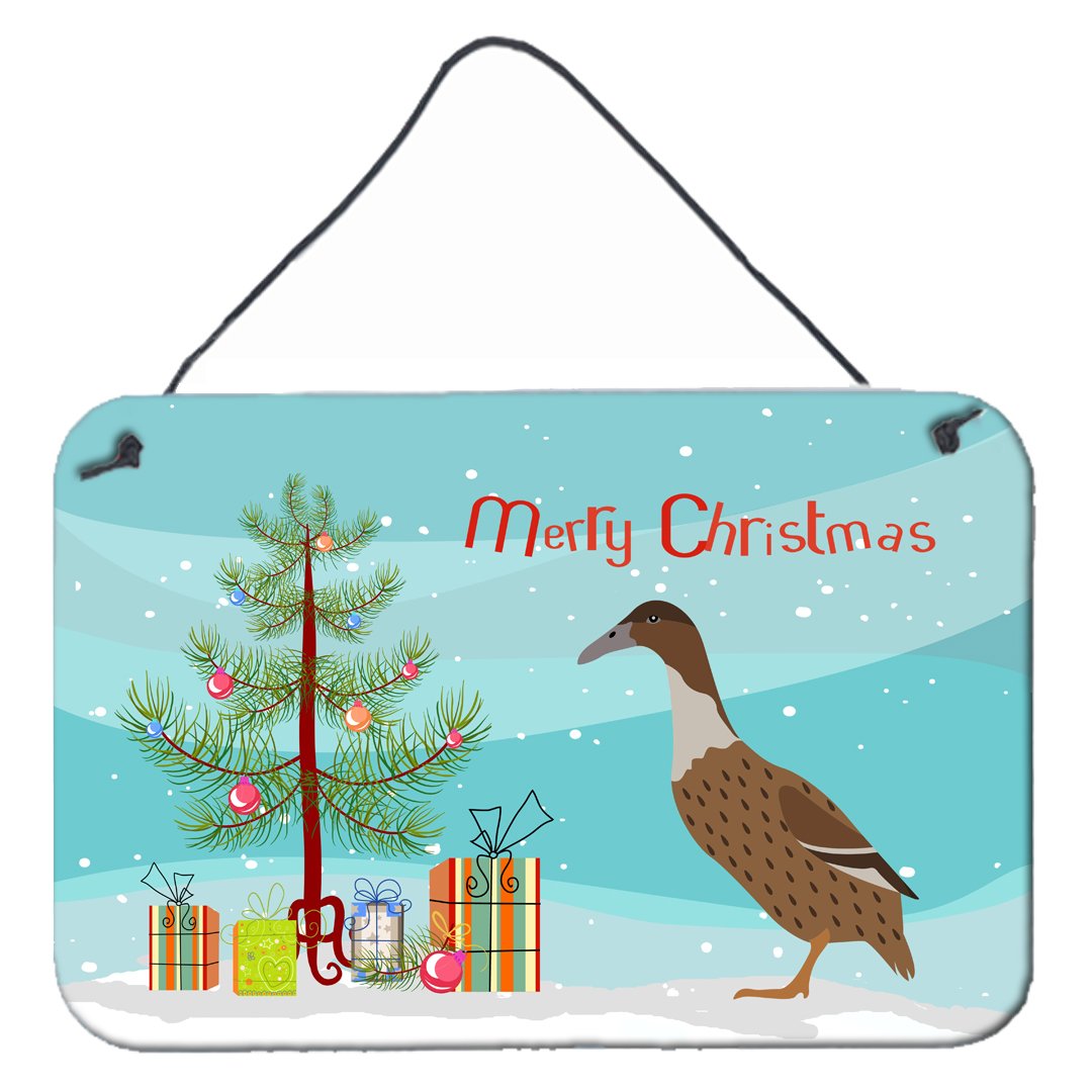 Dutch Hook Bill Duck Christmas Wall or Door Hanging Prints BB9228DS812 by Caroline&#39;s Treasures