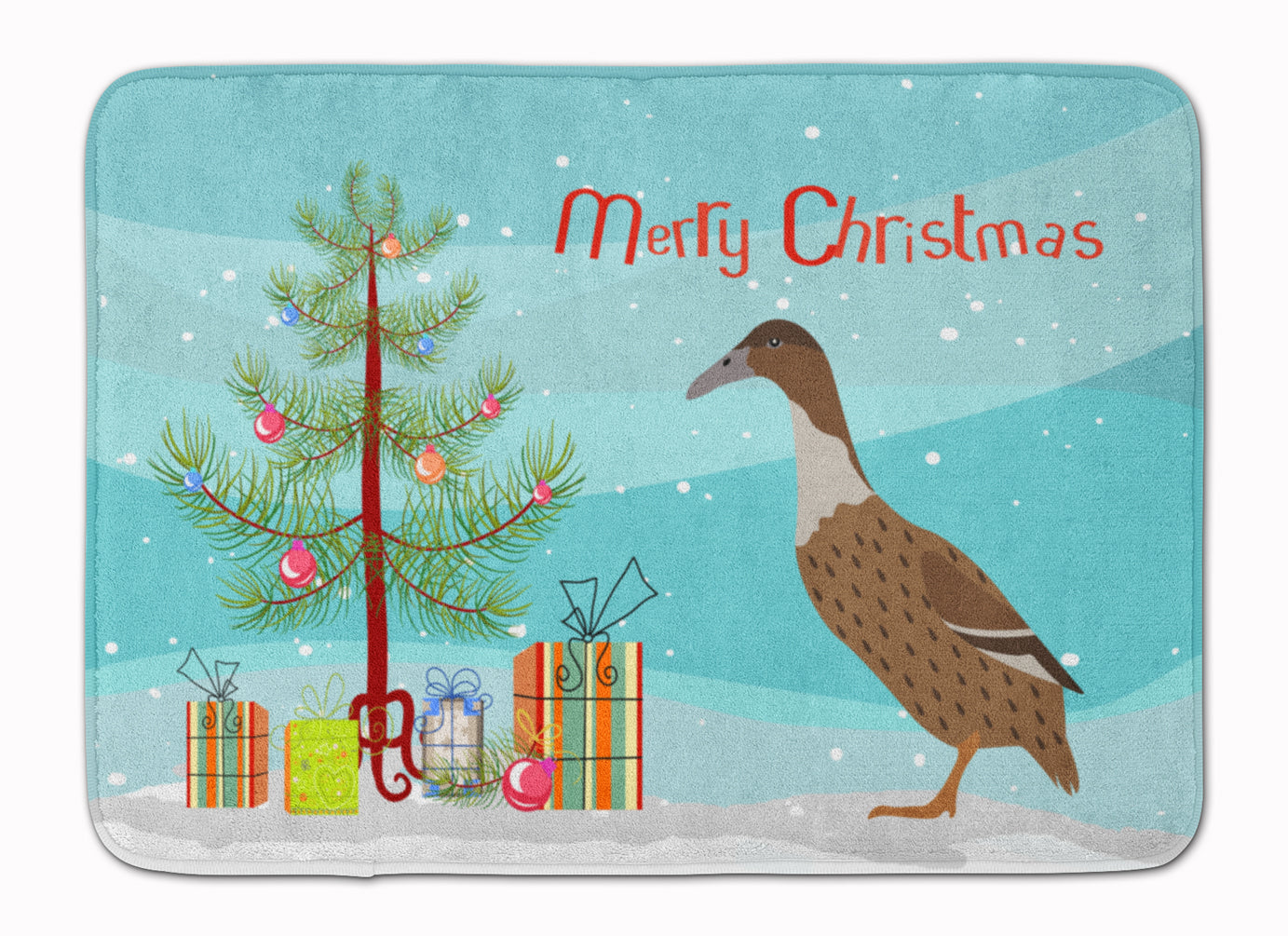 Dutch Hook Bill Duck Christmas Machine Washable Memory Foam Mat BB9228RUG - the-store.com