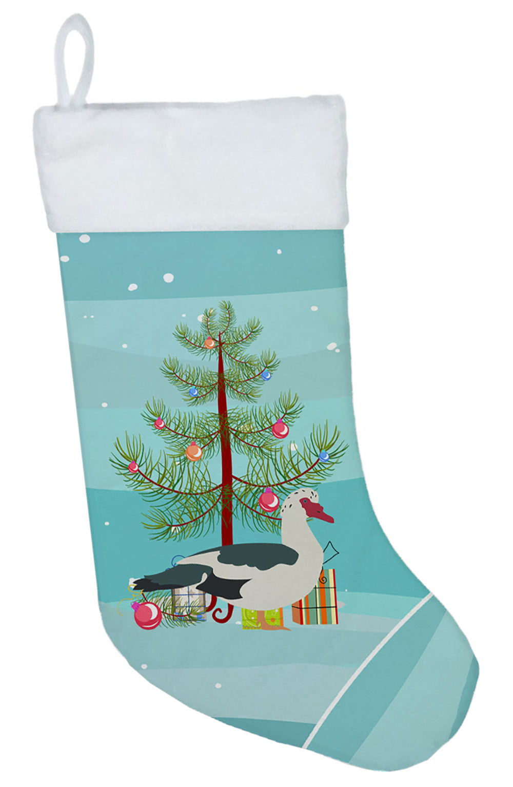 Muscovy Duck Christmas Christmas Stocking BB9231CS  the-store.com.