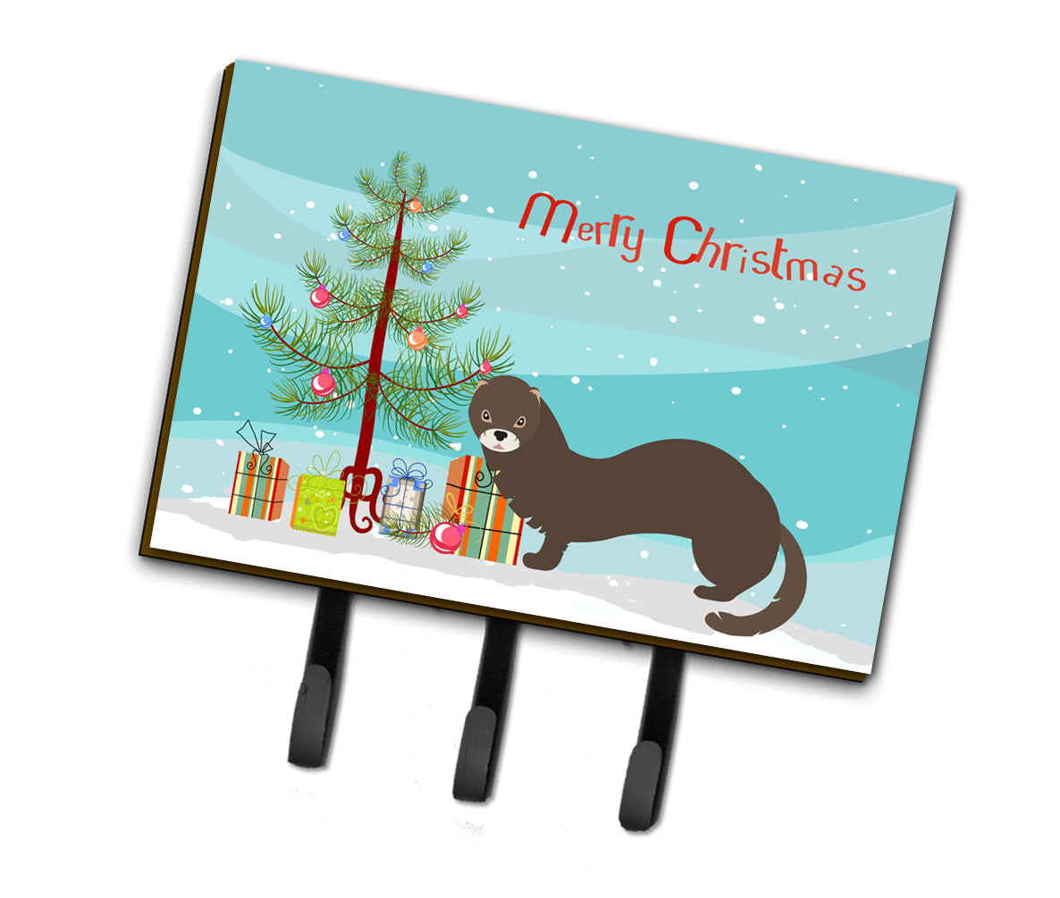 Russian or European Mink Christmas Leash or Key Holder BB9235TH68  the-store.com.