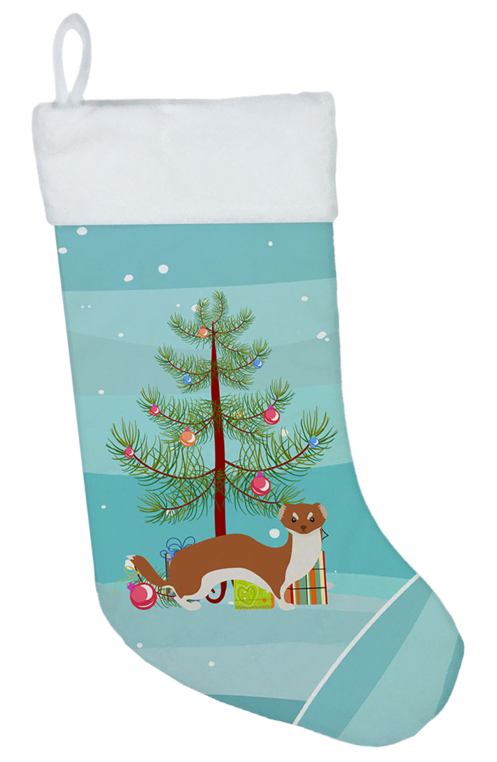 Weasel Christmas Christmas Stocking BB9237CS  the-store.com.