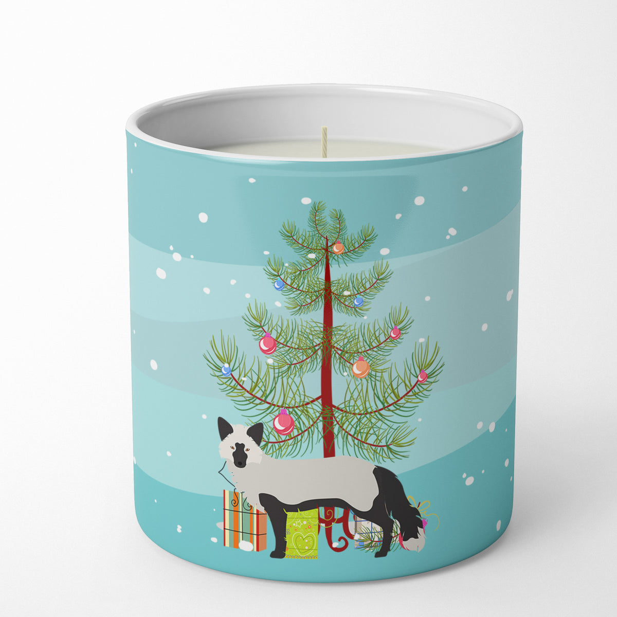 Buy this Silver Fox Christmas 10 oz Decorative Soy Candle