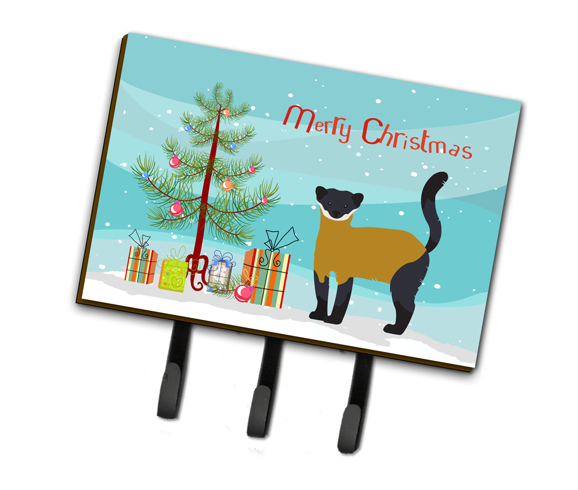 Yellow-Throated Marten Christmas Leash or Key Holder BB9241TH68  the-store.com.
