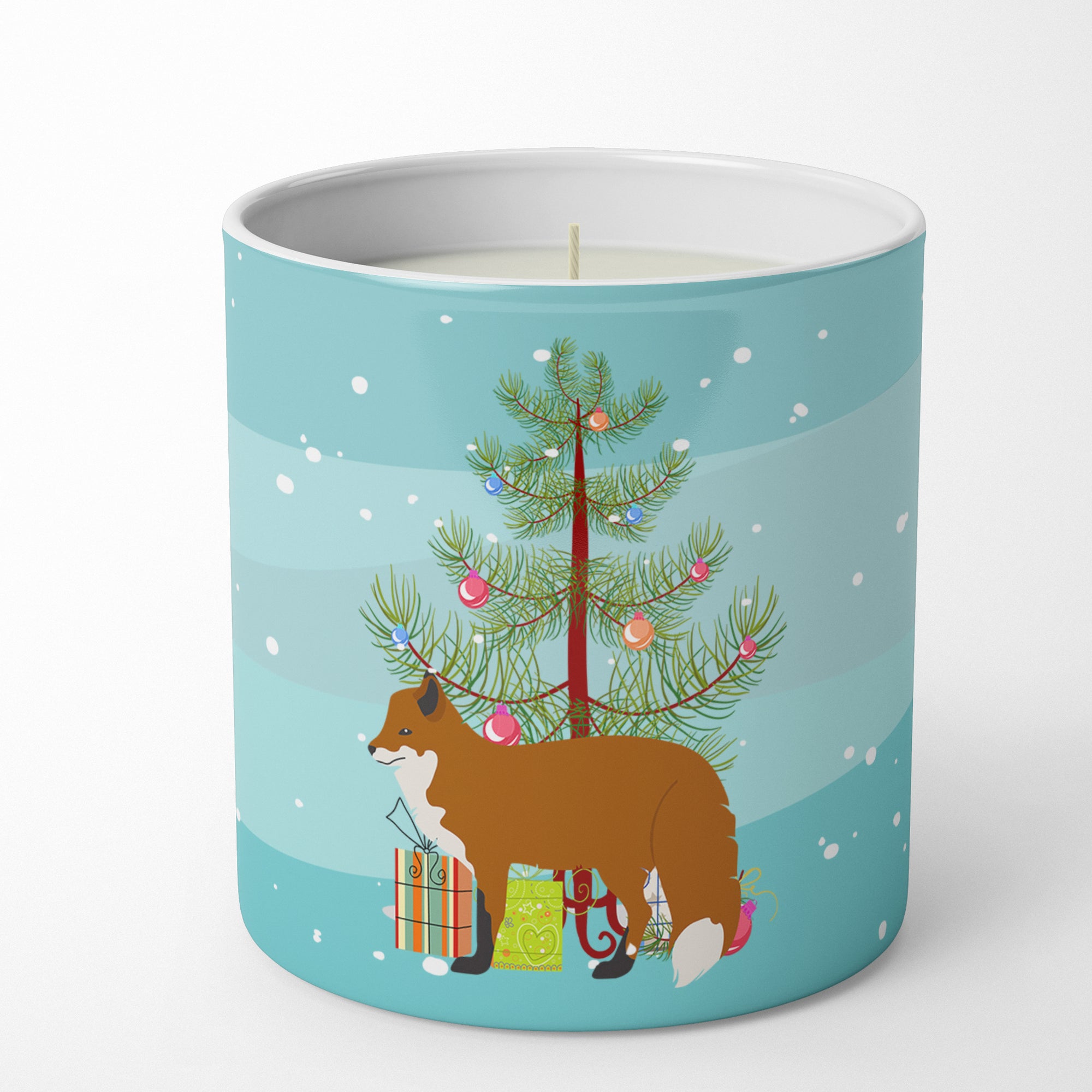 Buy this Red Fox Christmas 10 oz Decorative Soy Candle