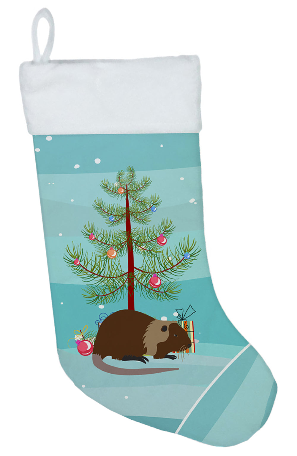 Coypu Nutria River Rat Christmas Christmas Stocking BB9246CS  the-store.com.