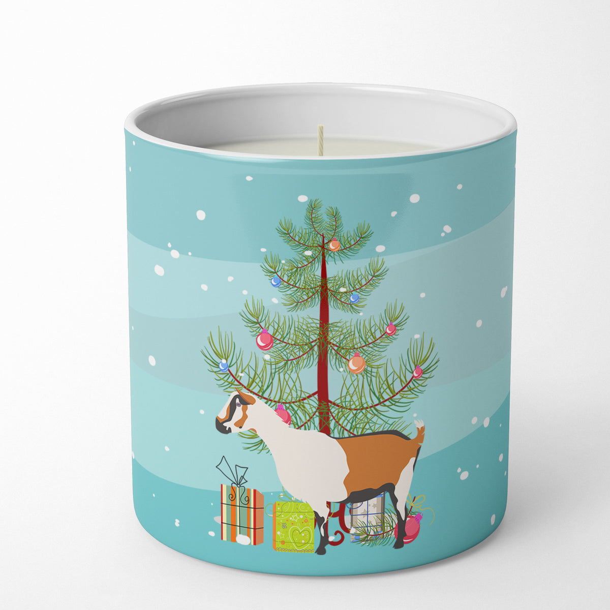 Buy this Alpine Goat Christmas 10 oz Decorative Soy Candle