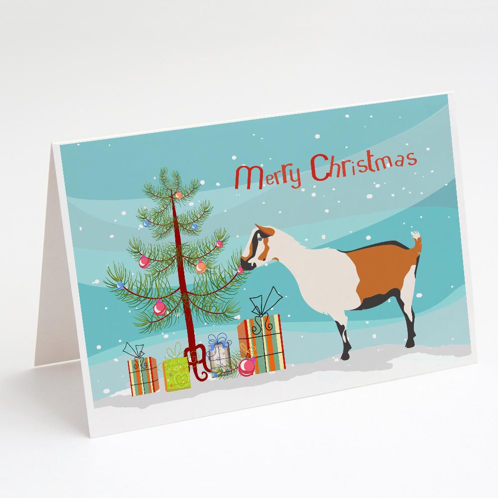 Buy this Alpine Goat Christmas Greeting Cards and Envelopes Pack of 8