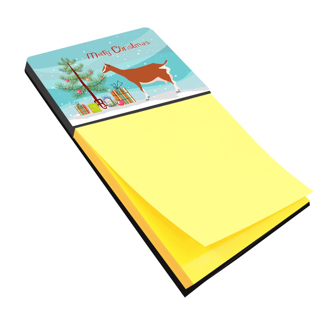 Toggenburger Goat Christmas Sticky Note Holder BB9248SN by Caroline's Treasures