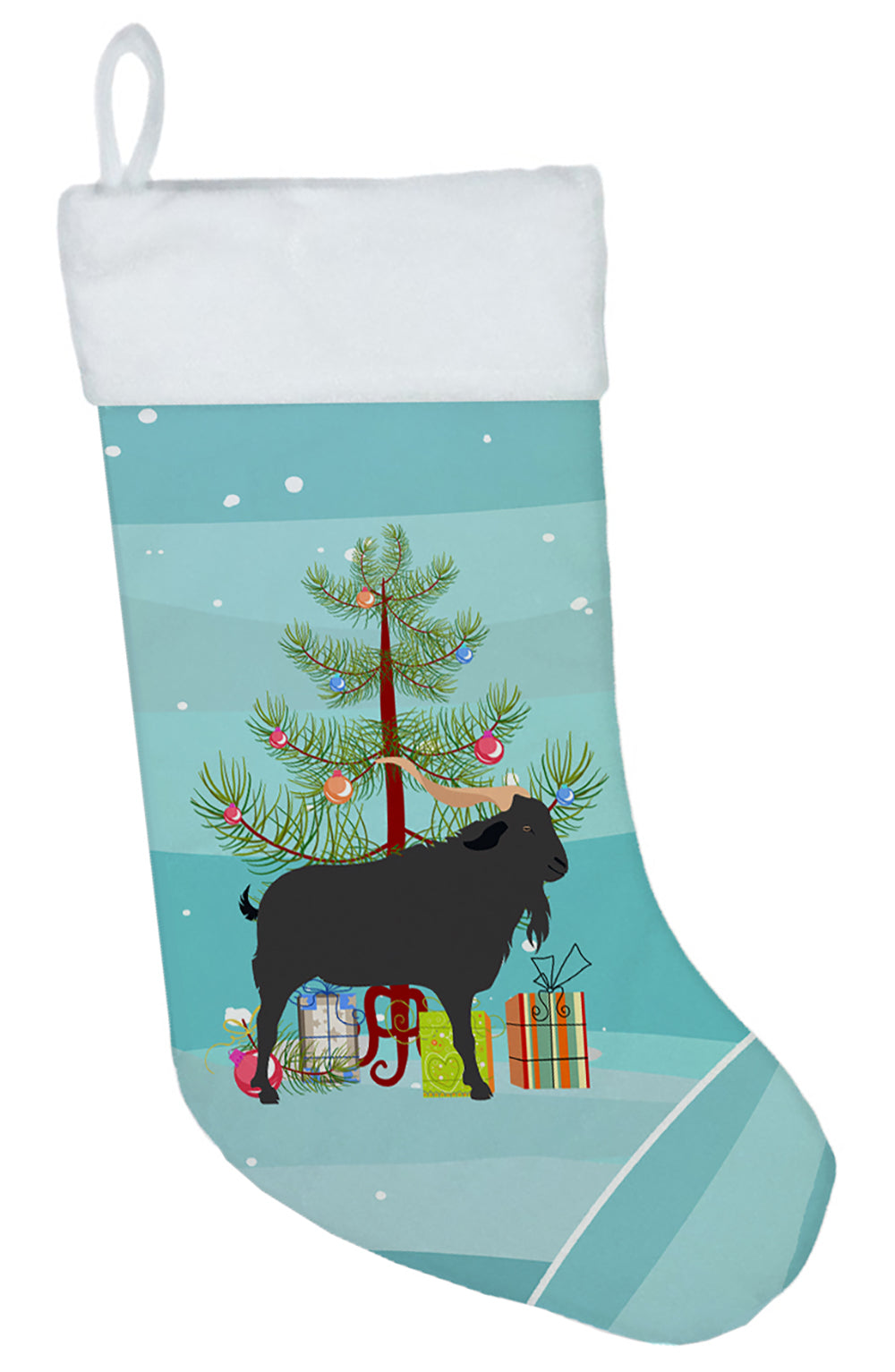 Verata Goat Christmas Christmas Stocking BB9249CS  the-store.com.