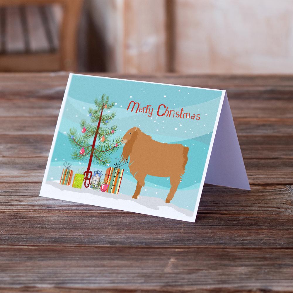 American Lamancha Goat Christmas Greeting Cards and Envelopes Pack of 8 - the-store.com