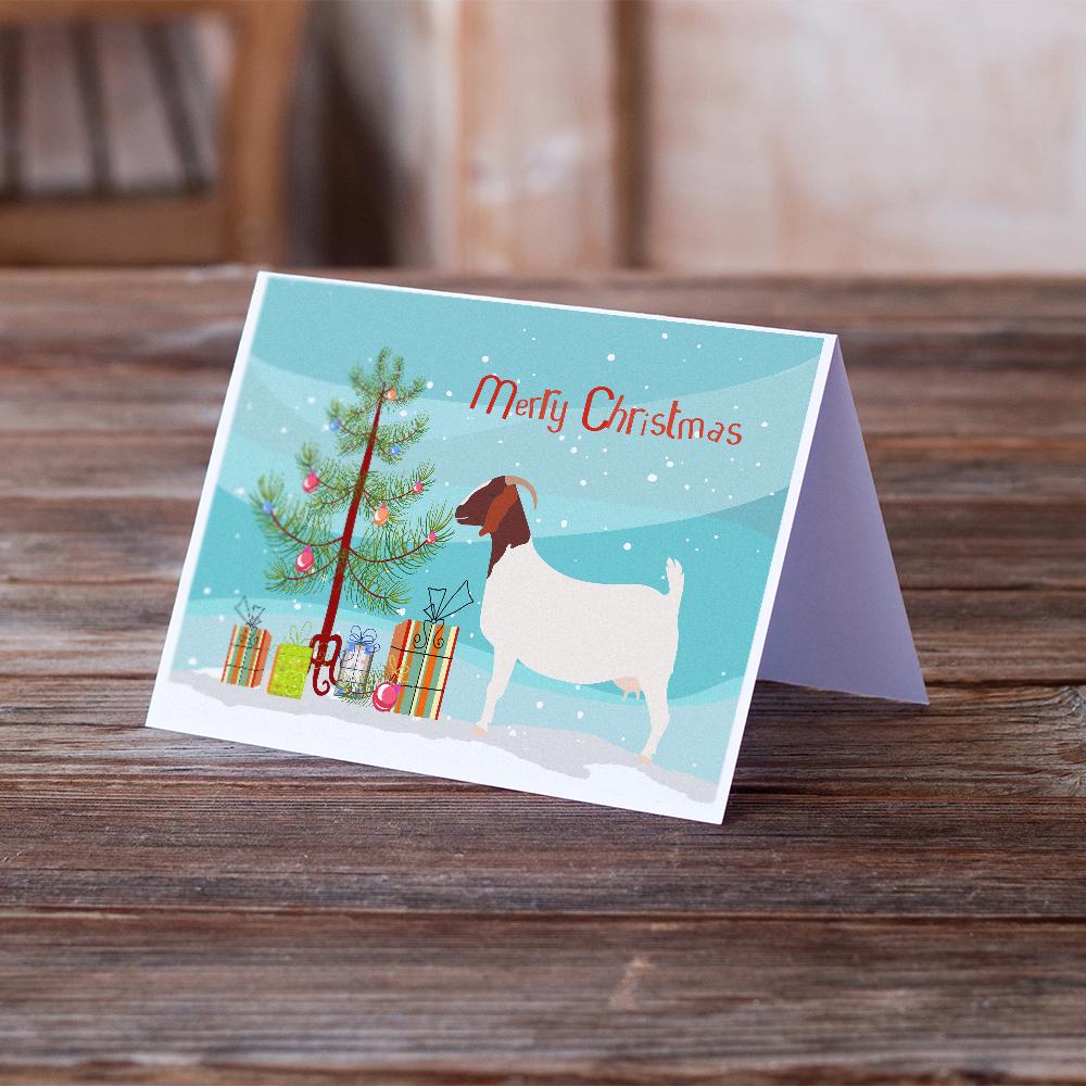 Buy this Boer Goat Christmas Greeting Cards and Envelopes Pack of 8