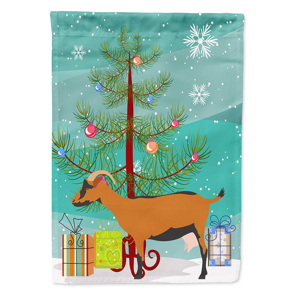 Oberhasli Goat Christmas Flag Canvas House Size BB9255CHF  the-store.com.