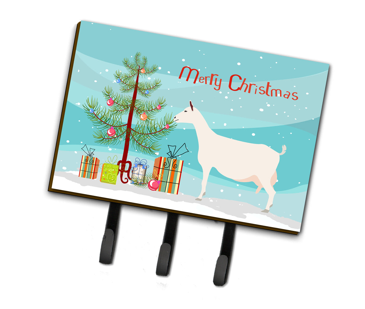 Saanen Goat Christmas Leash or Key Holder BB9256TH68  the-store.com.