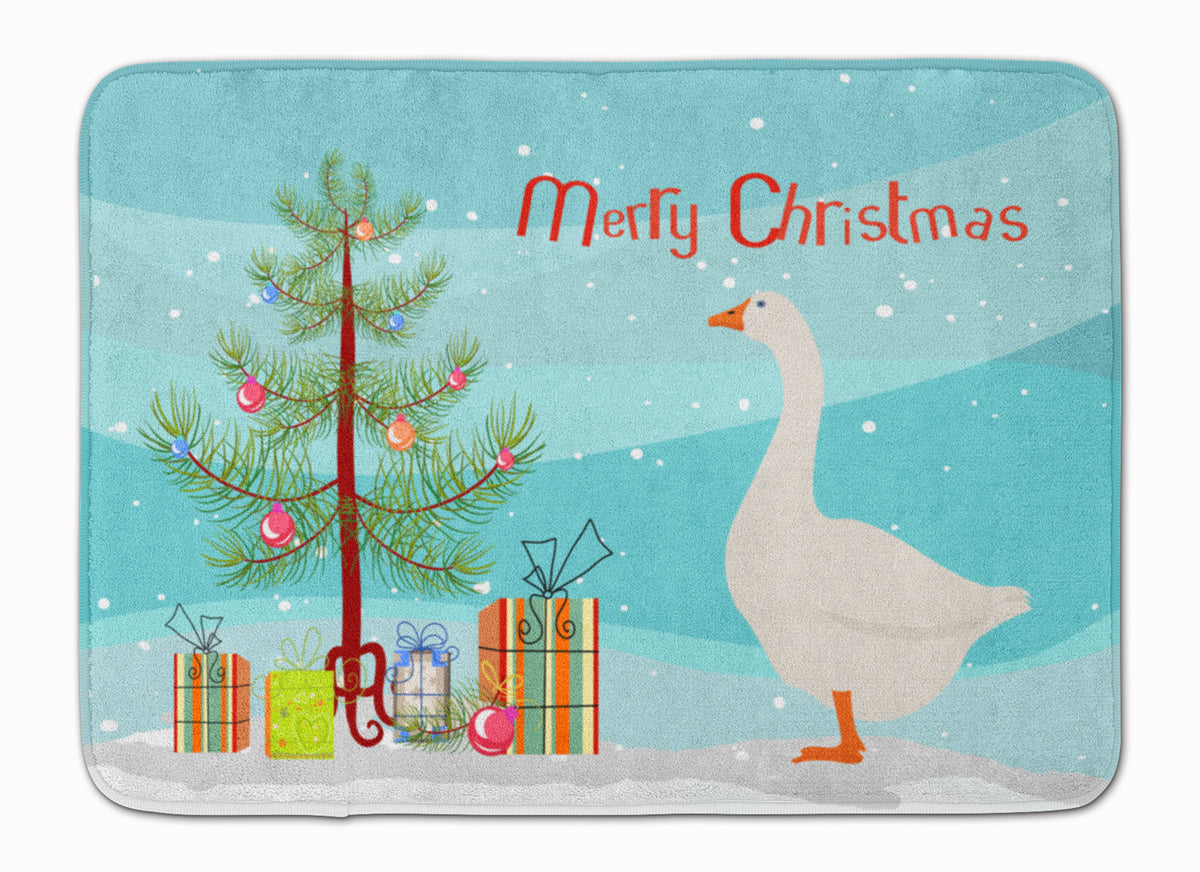 Embden Goose Christmas Machine Washable Memory Foam Mat BB9259RUG - the-store.com