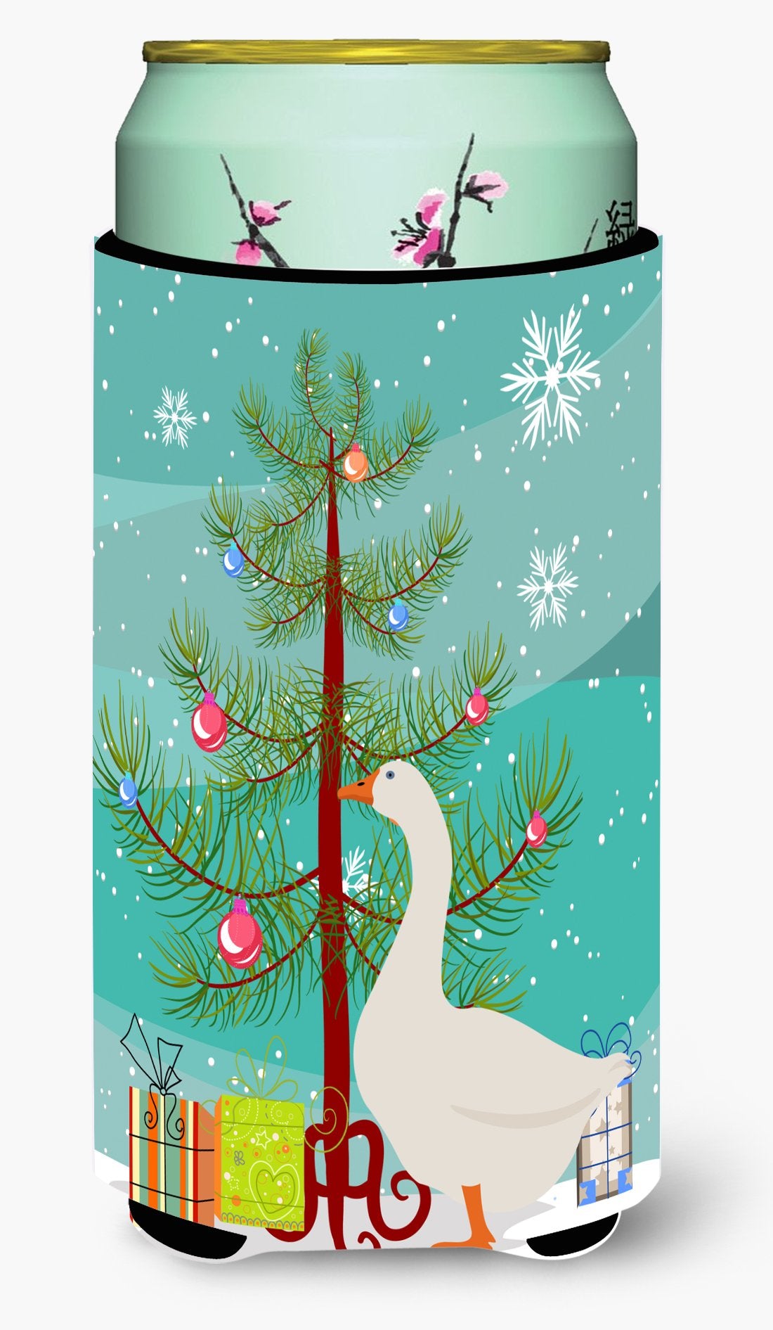 Embden Goose Christmas Tall Boy Beverage Insulator Hugger BB9259TBC by Caroline's Treasures