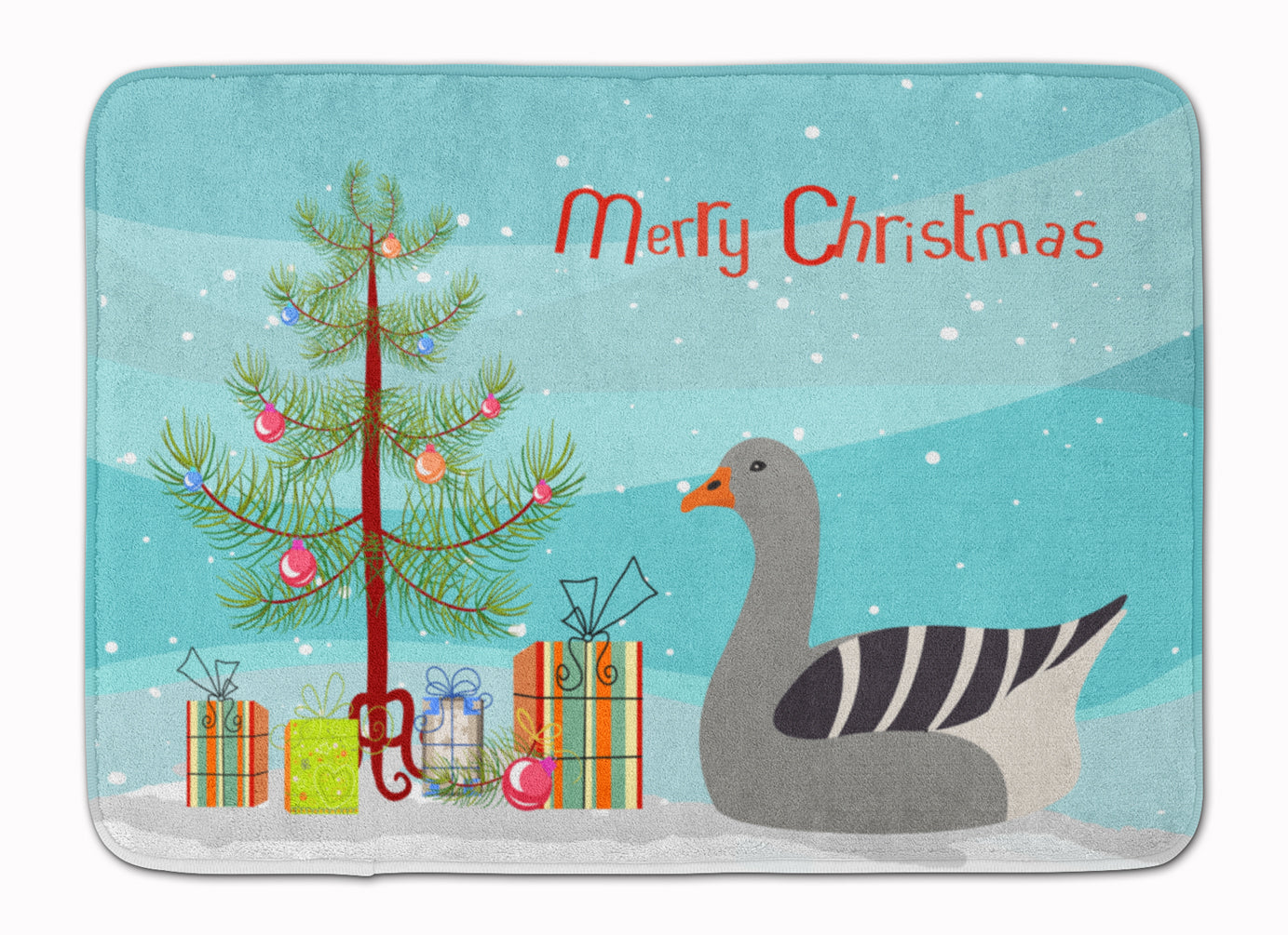 Pilgrim Goose Christmas Machine Washable Memory Foam Mat BB9260RUG - the-store.com