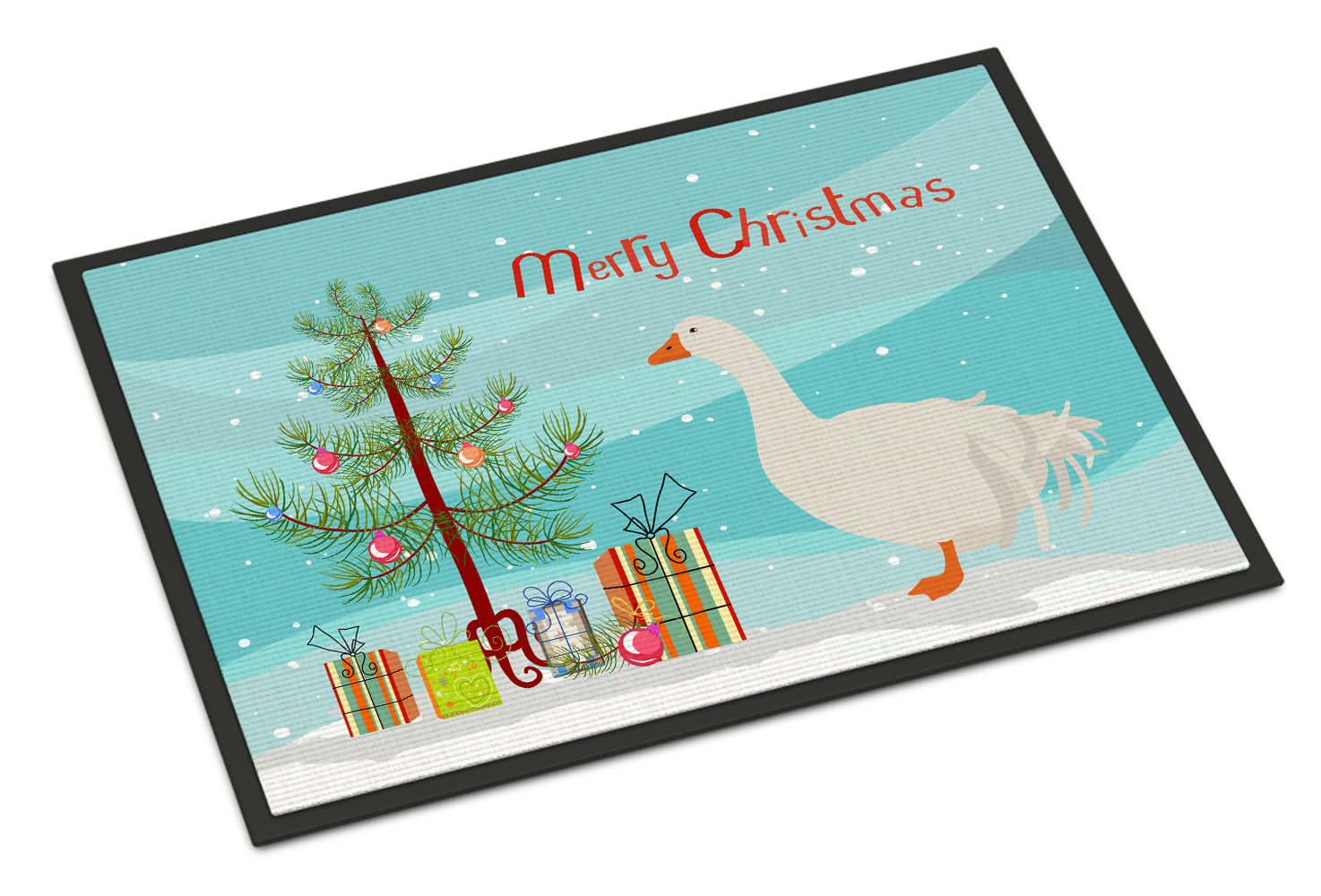 Sebastopol Goose Christmas Indoor or Outdoor Mat 24x36 BB9269JMAT by Caroline's Treasures