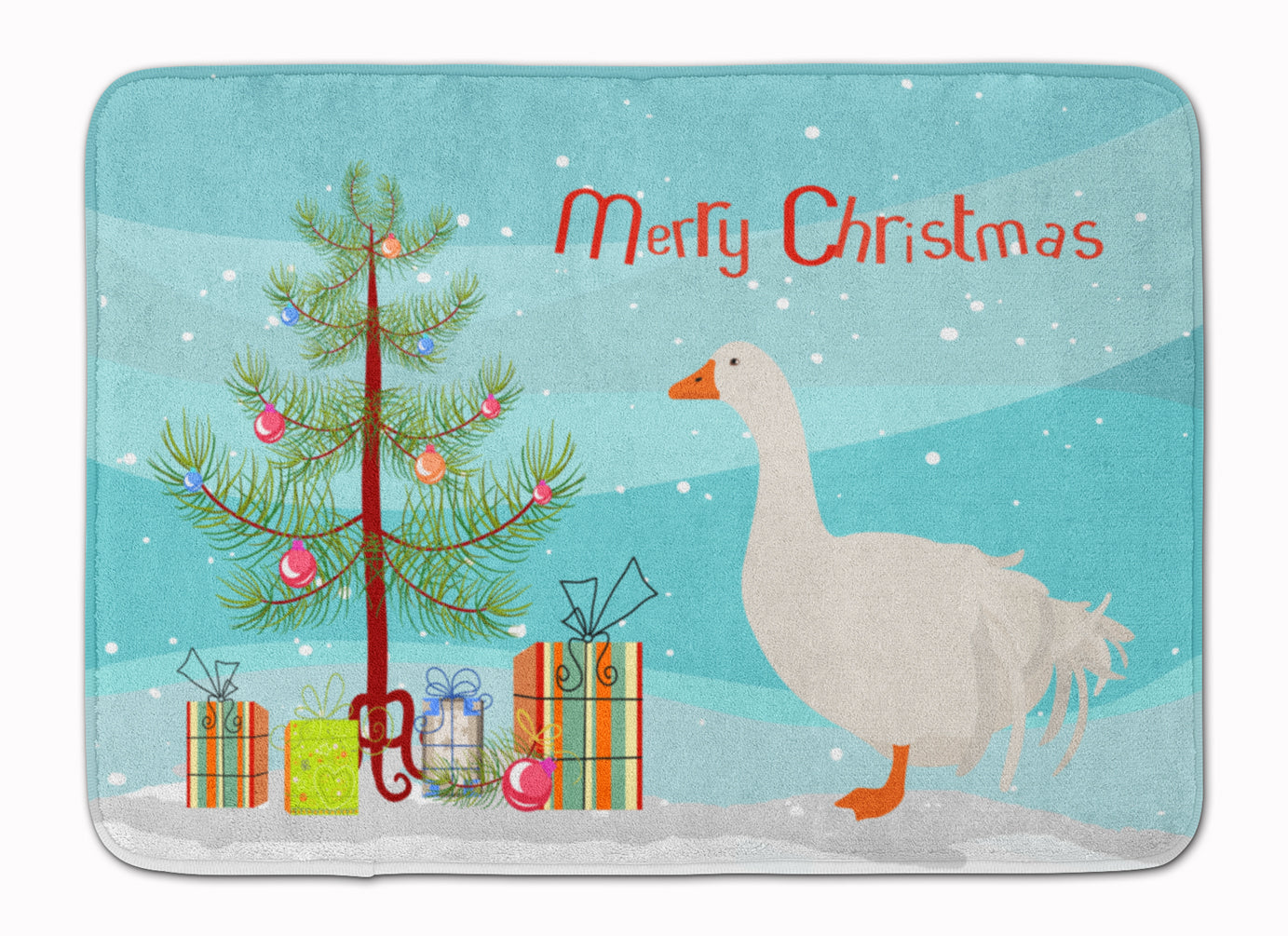 Sebastopol Goose Christmas Machine Washable Memory Foam Mat BB9269RUG - the-store.com