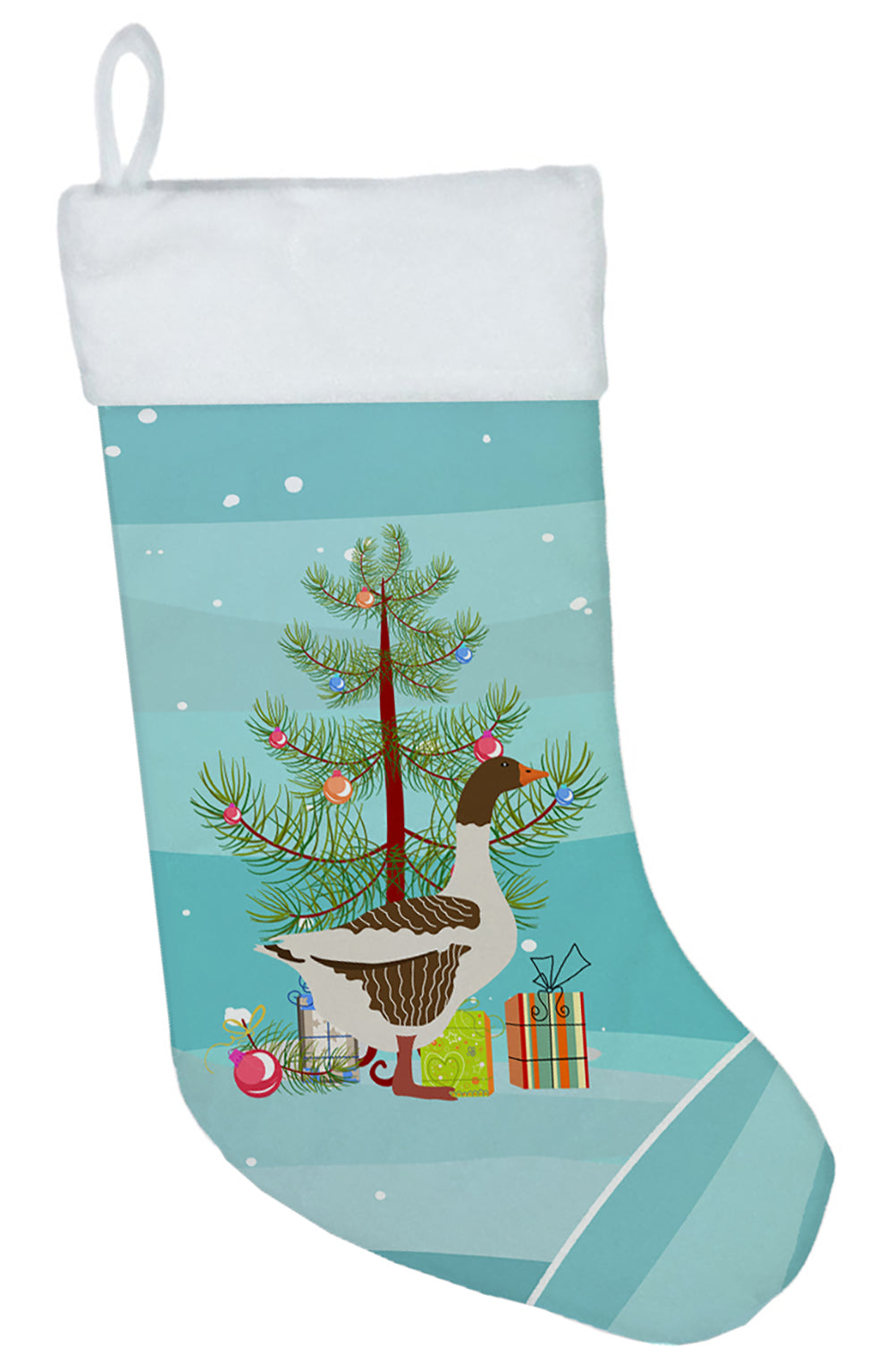 Pomeranian Rogener Goose Christmas Christmas Stocking BB9270CS  the-store.com.