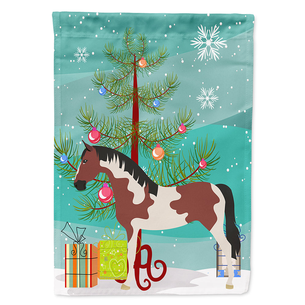 Pinto Horse Christmas Flag Canvas House Size BB9274CHF  the-store.com.