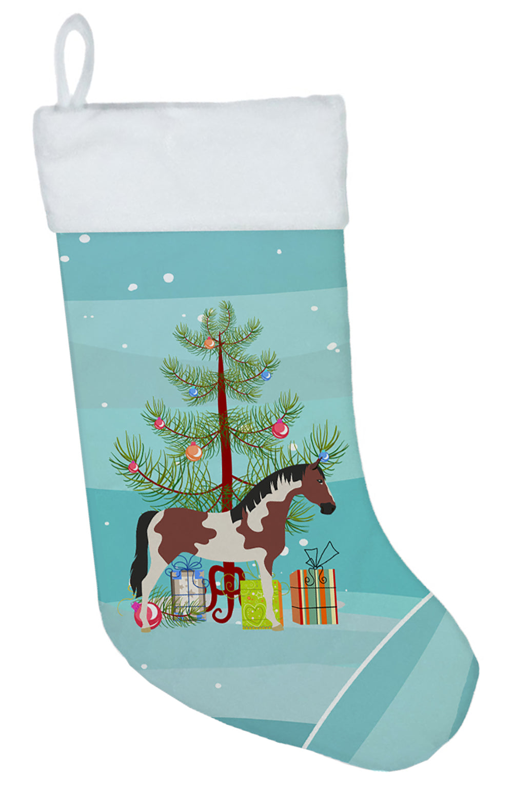 Pinto Horse Christmas Christmas Stocking BB9274CS  the-store.com.