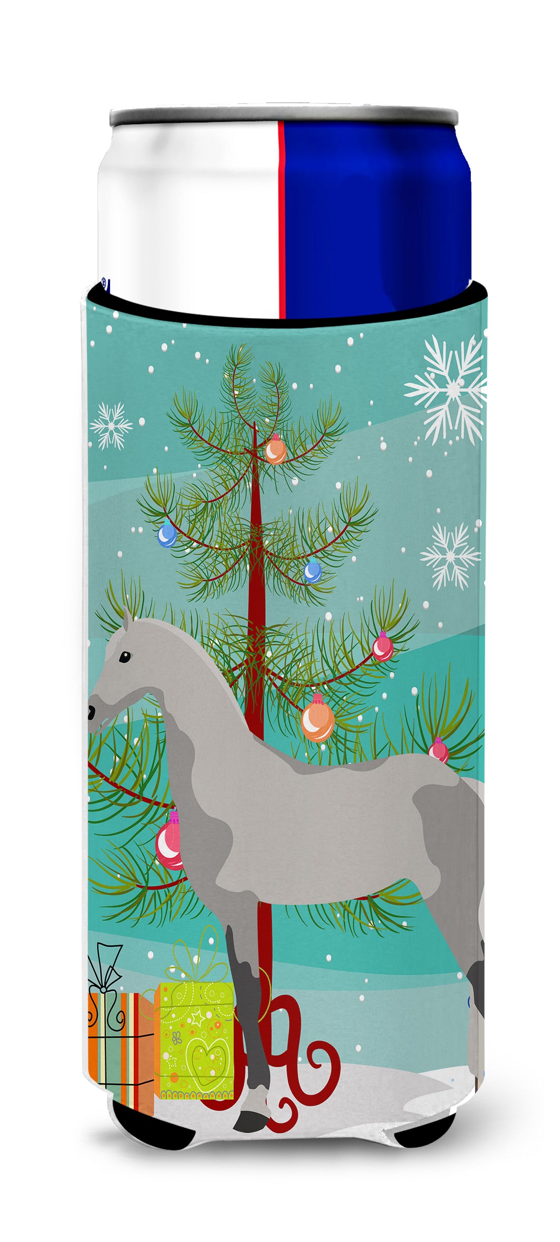 Orlov Trotter Horse Christmas  Ultra Hugger for slim cans BB9275MUK  the-store.com.