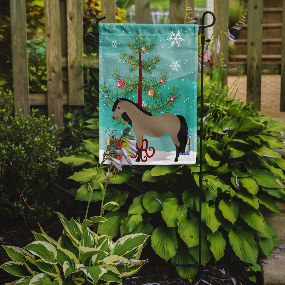 Welsh Pony Horse Christmas Flag Garden Size BB9277GF  the-store.com.