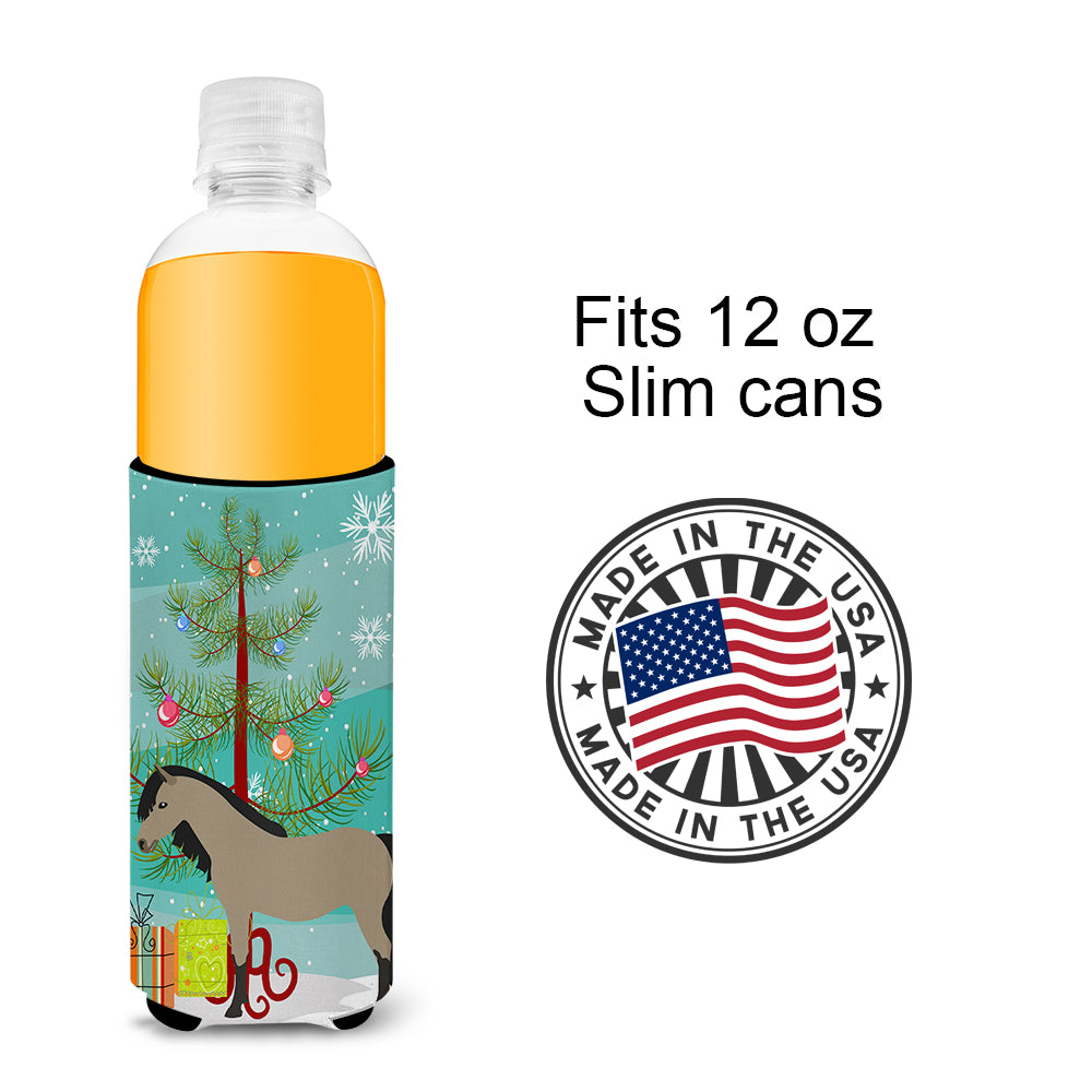 Welsh Pony Horse Christmas  Ultra Hugger for slim cans BB9277MUK  the-store.com.