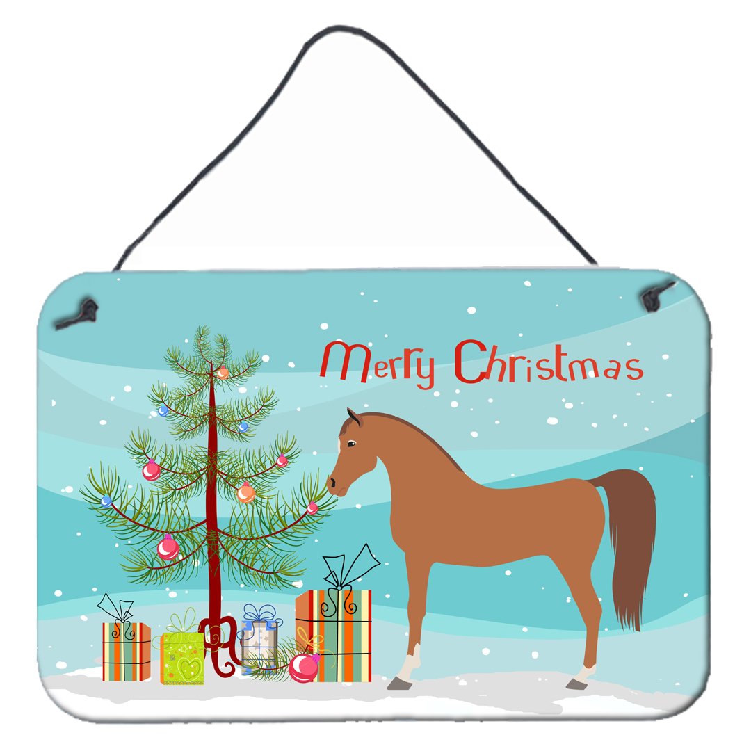 Arabian Horse Christmas Wall or Door Hanging Prints BB9278DS812 by Caroline's Treasures