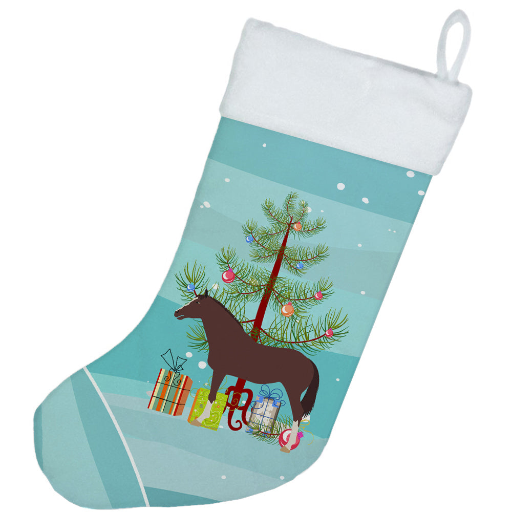 English Thoroughbred Horse Christmas Christmas Stocking BB9280CS  the-store.com.