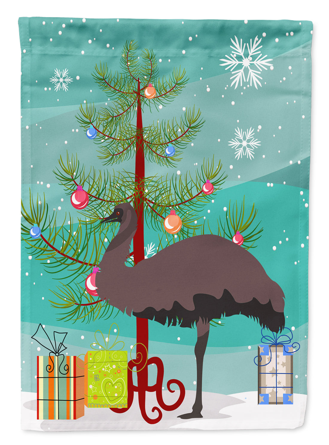 Emu Christmas Flag Garden Size BB9289GF  the-store.com.