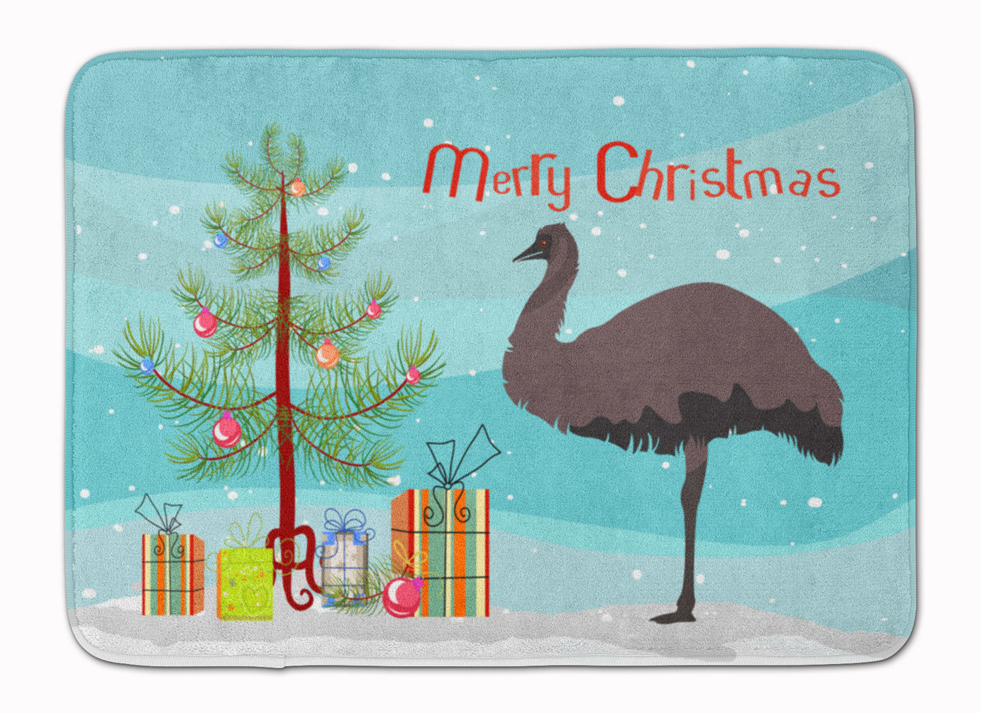 Emu Christmas Machine Washable Memory Foam Mat BB9289RUG - the-store.com