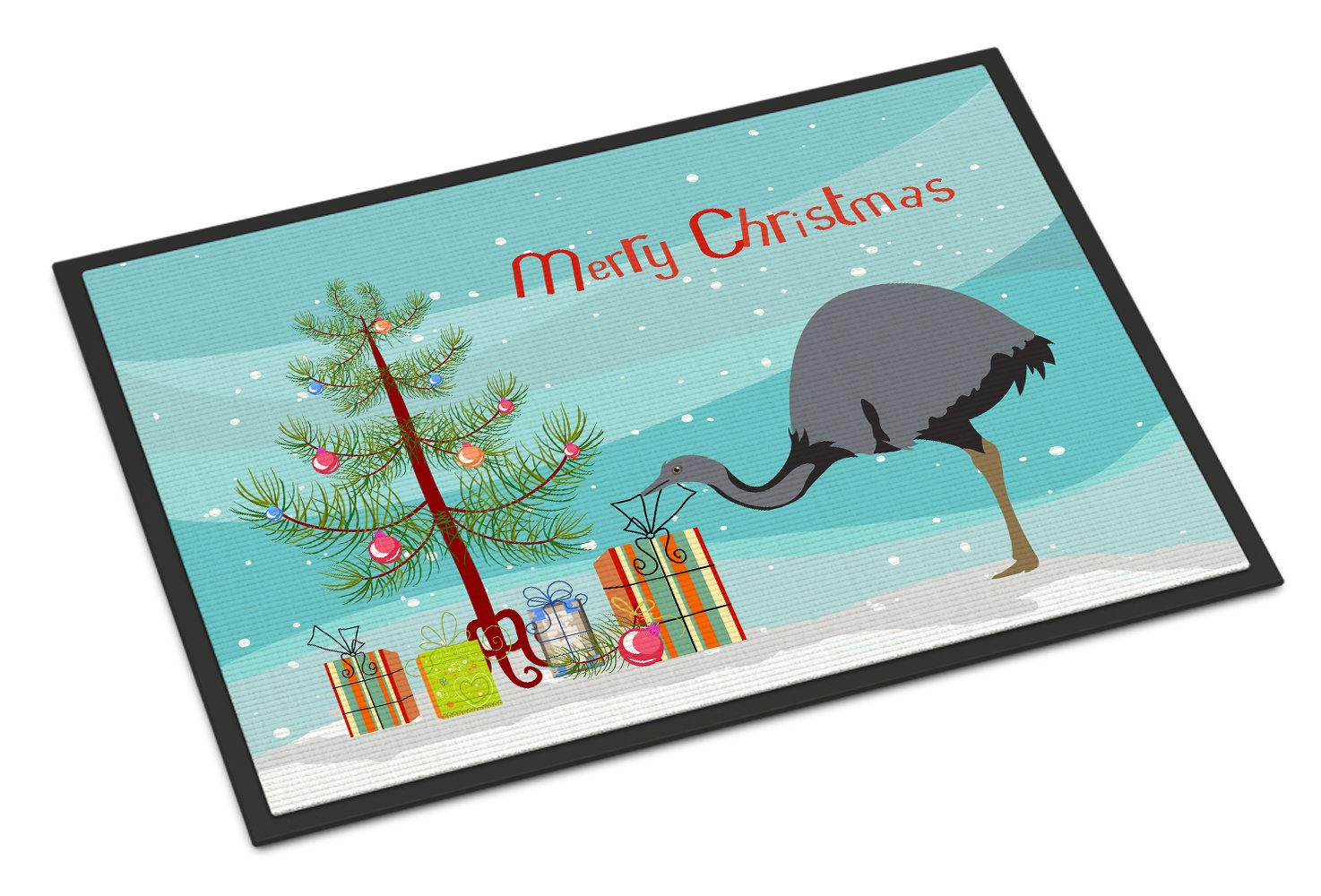 Rhea  Christmas Indoor or Outdoor Mat 24x36 BB9290JMAT by Caroline's Treasures