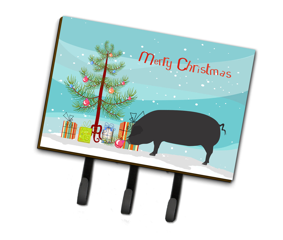 Devon Large Black Pig Christmas Leash or Key Holder BB9298TH68  the-store.com.