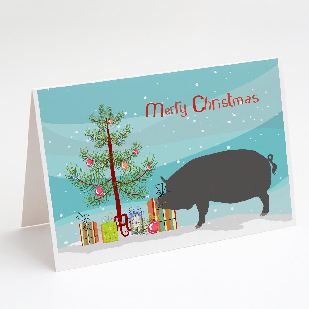 Buy this Berkshire Pig Christmas Greeting Cards and Envelopes Pack of 8