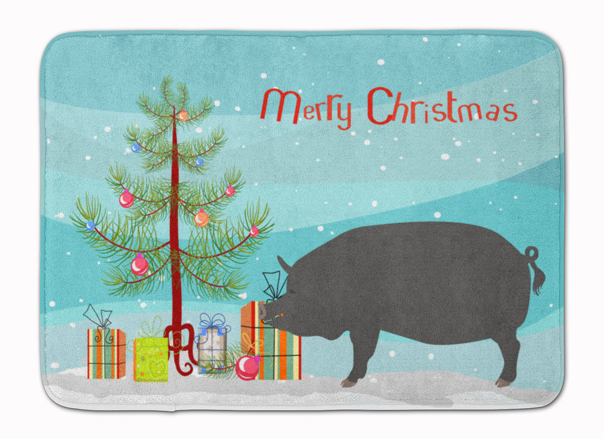 Berkshire Pig Christmas Machine Washable Memory Foam Mat BB9300RUG - the-store.com