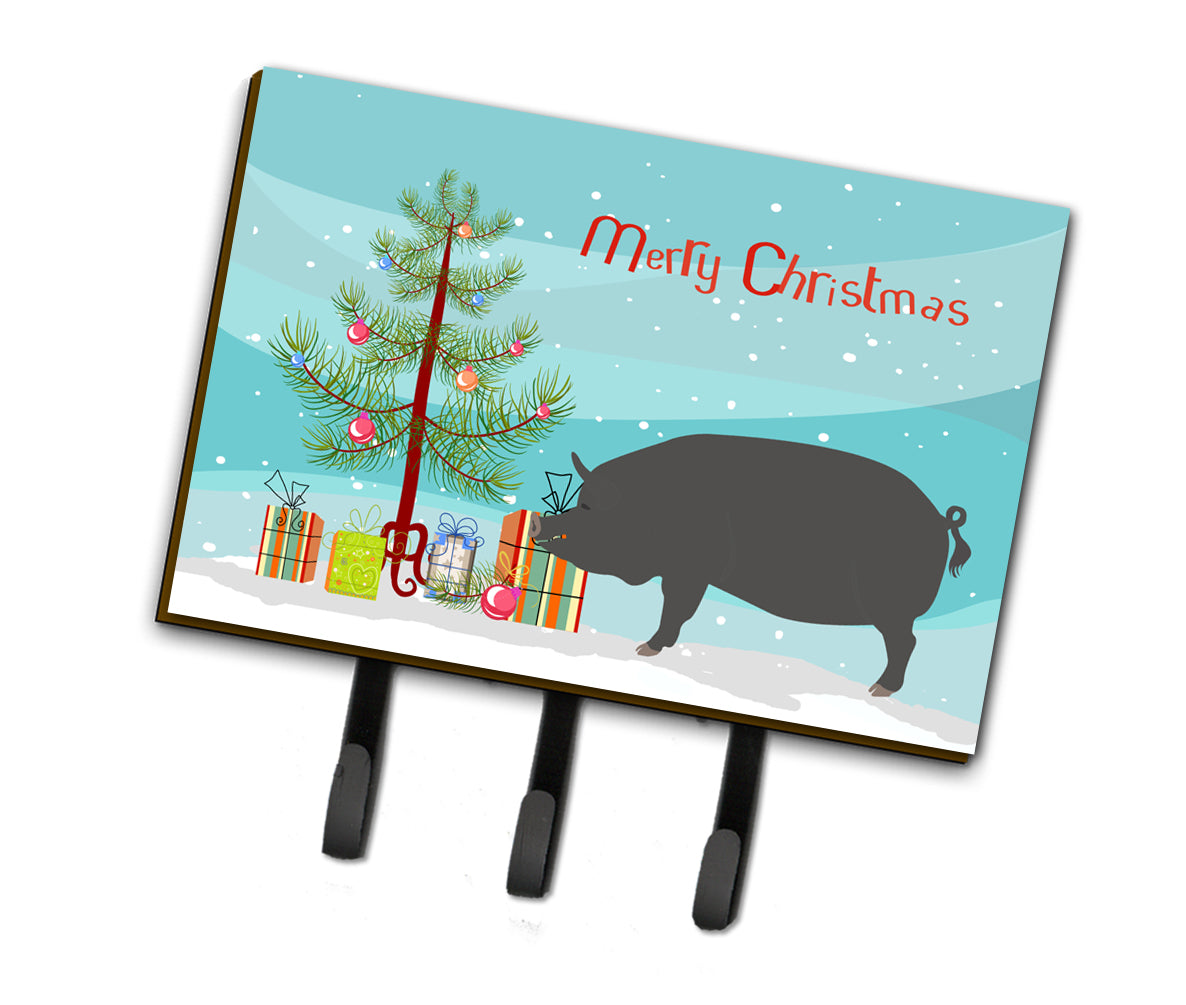 Berkshire Pig Christmas Leash or Key Holder BB9300TH68  the-store.com.