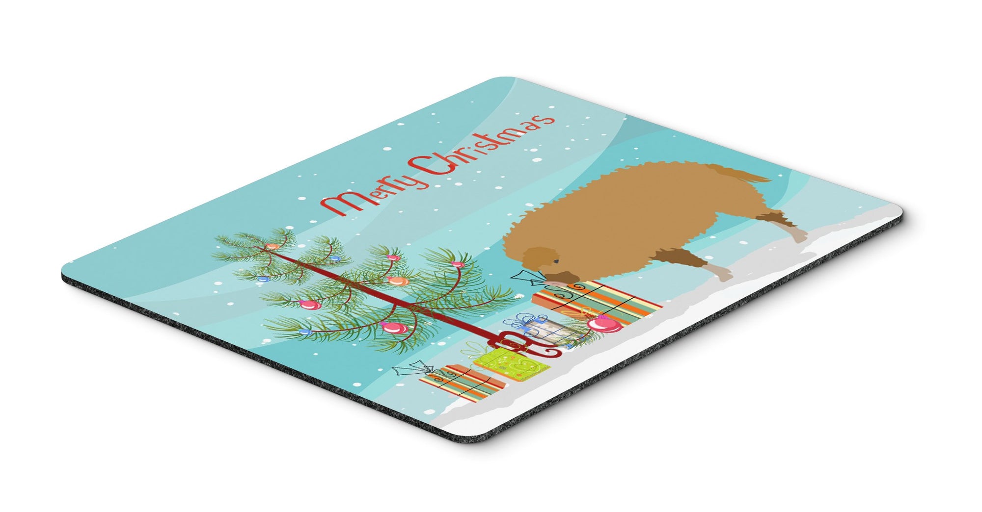 Hungarian Mangalica Pig Christmas Mouse Pad, Hot Pad or Trivet BB9301MP by Caroline's Treasures