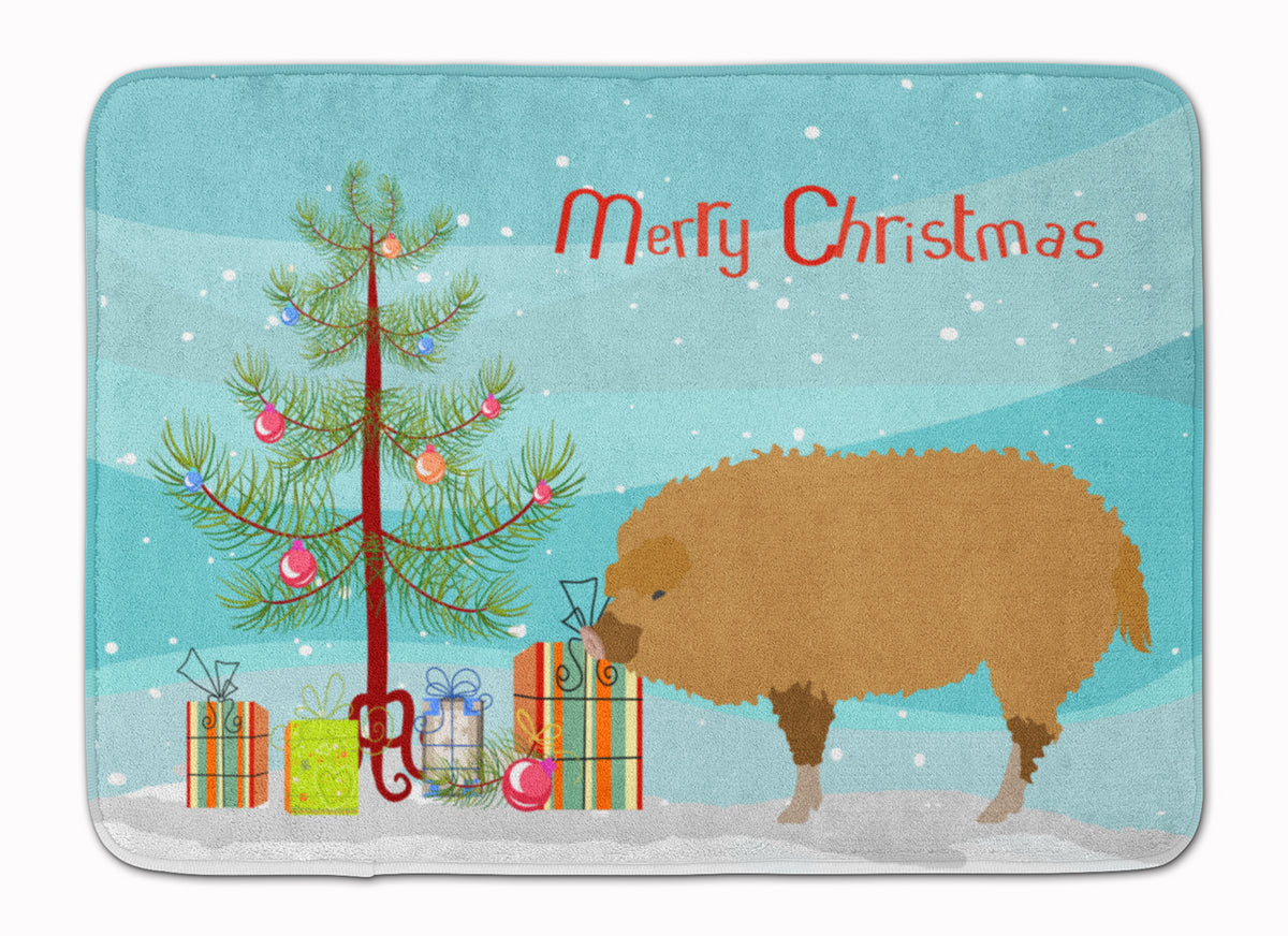 Hungarian Mangalica Pig Christmas Machine Washable Memory Foam Mat BB9301RUG - the-store.com