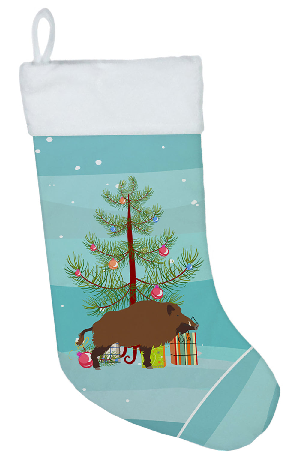 Wild Boar Pig Christmas Christmas Stocking BB9303CS  the-store.com.