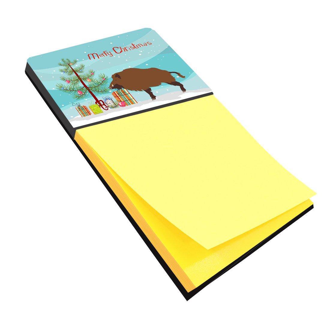 Wild Boar Pig Christmas Sticky Note Holder BB9303SN by Caroline's Treasures