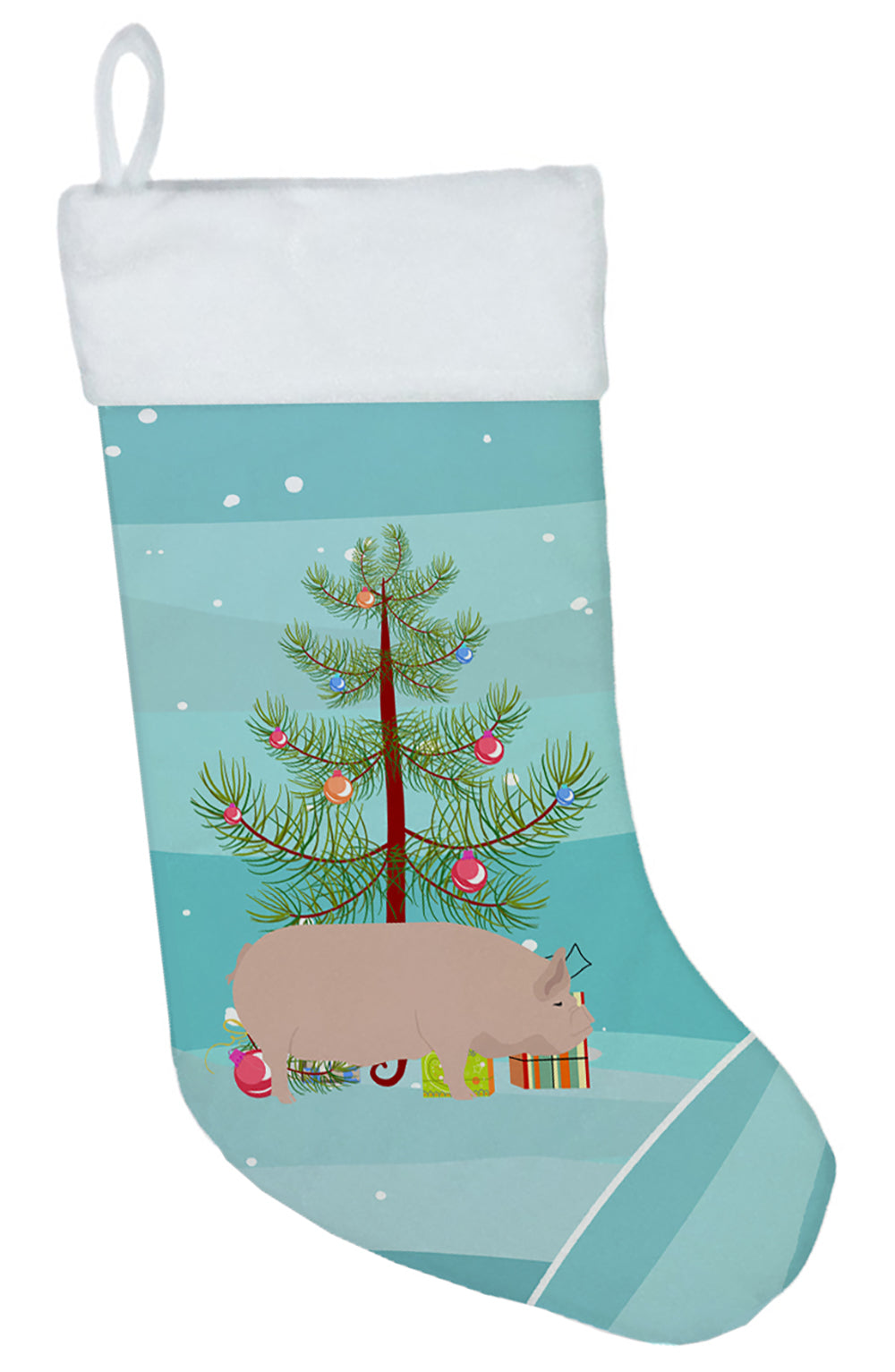 Welsh Pig Christmas Christmas Stocking BB9304CS  the-store.com.