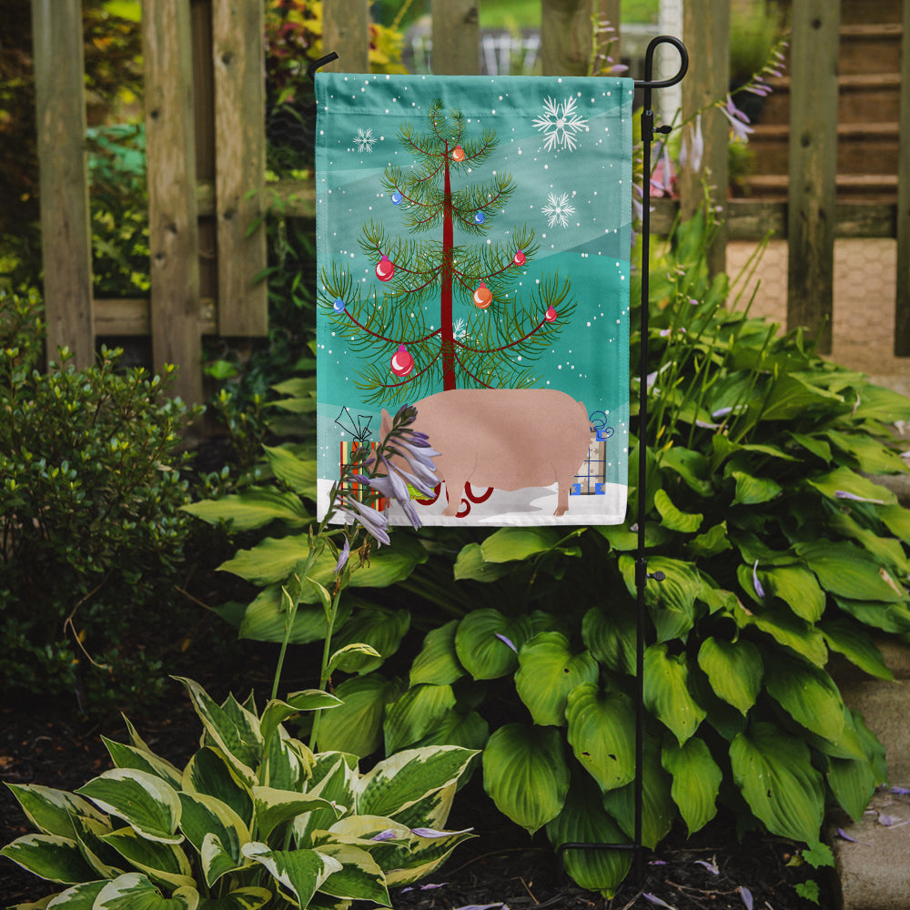 Welsh Pig Christmas Flag Garden Size BB9304GF  the-store.com.