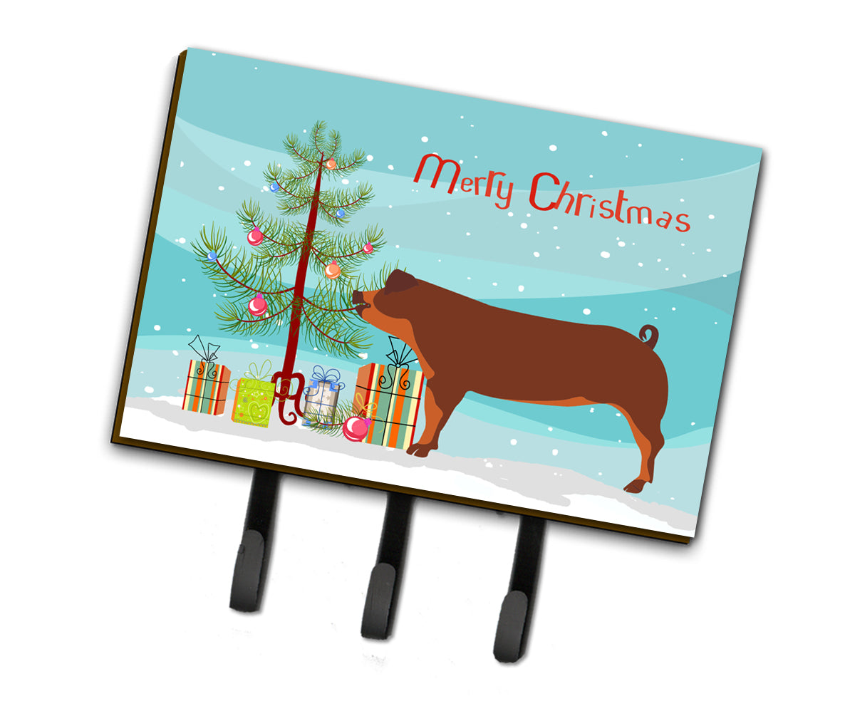 Duroc Pig Christmas Leash or Key Holder BB9309TH68  the-store.com.