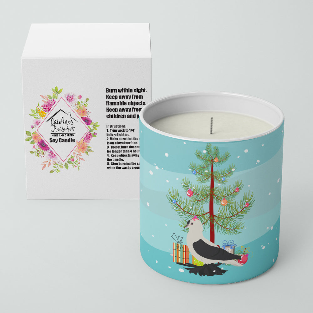 Saxon Fairy Swallow Pigeon Christmas 10 oz Decorative Soy Candle - the-store.com
