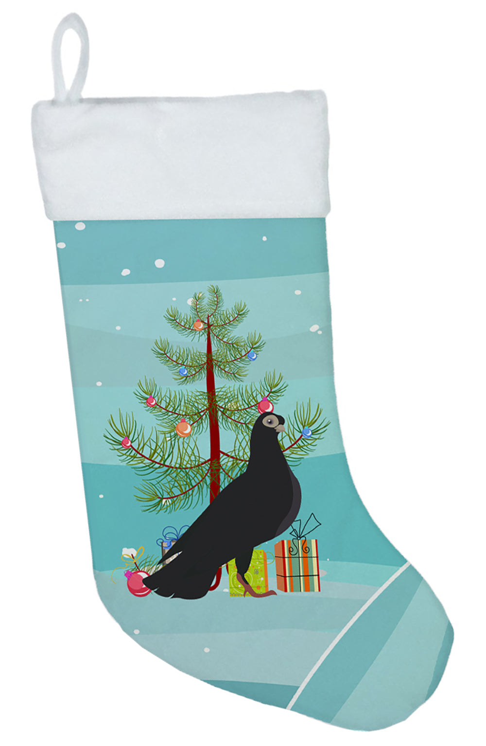 Budapest Highflyer Pigeon Christmas Christmas Stocking BB9314CS  the-store.com.