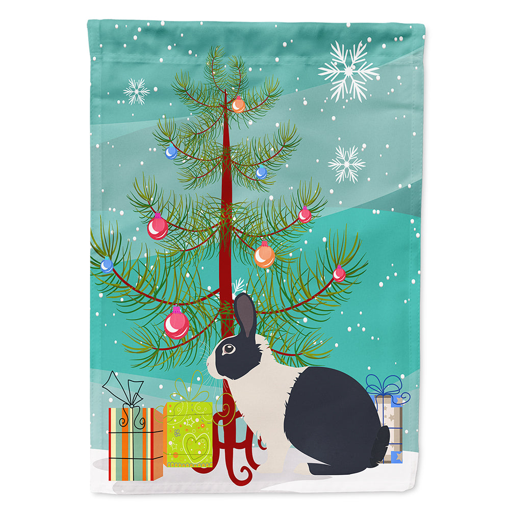 Dutch Rabbit Christmas Flag Canvas House Size BB9325CHF  the-store.com.