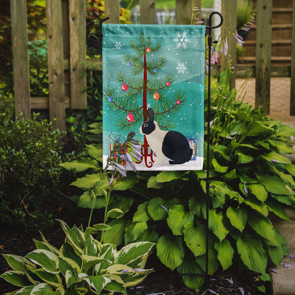 Dutch Rabbit Christmas Flag Garden Size BB9325GF  the-store.com.