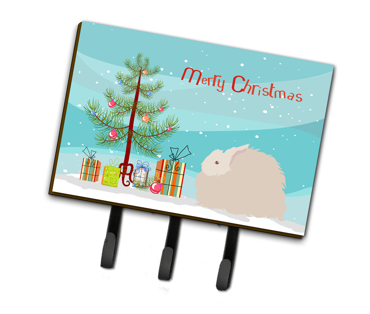 Fluffy Angora Rabbit Christmas Leash or Key Holder BB9326TH68  the-store.com.